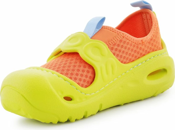 Sandale për fëmijë Crocs, të verdha-portokalli