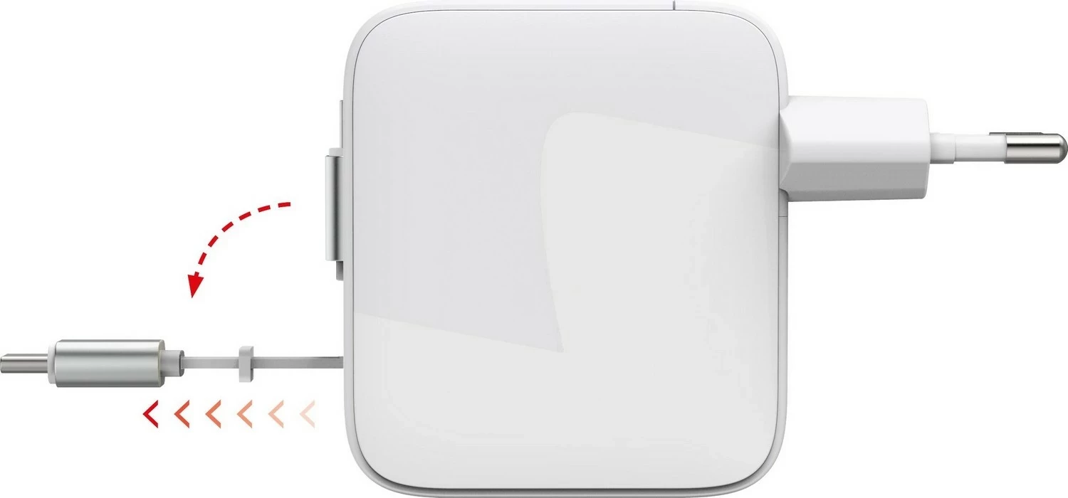 Karikues Hama GaN 65W, 2x USB-C, i bardhë