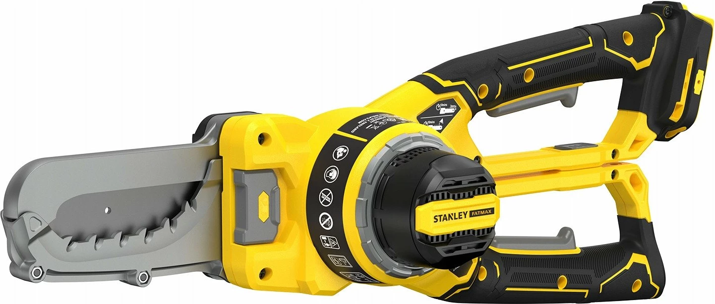 Sharrë krasitëse me zinxhir Stanley Fatmax SFMCPS515M1-QW, 18V 4Ah, shinë 15 cm, Li-Ion, me bateri dhe karikues, e verdhë/zezë