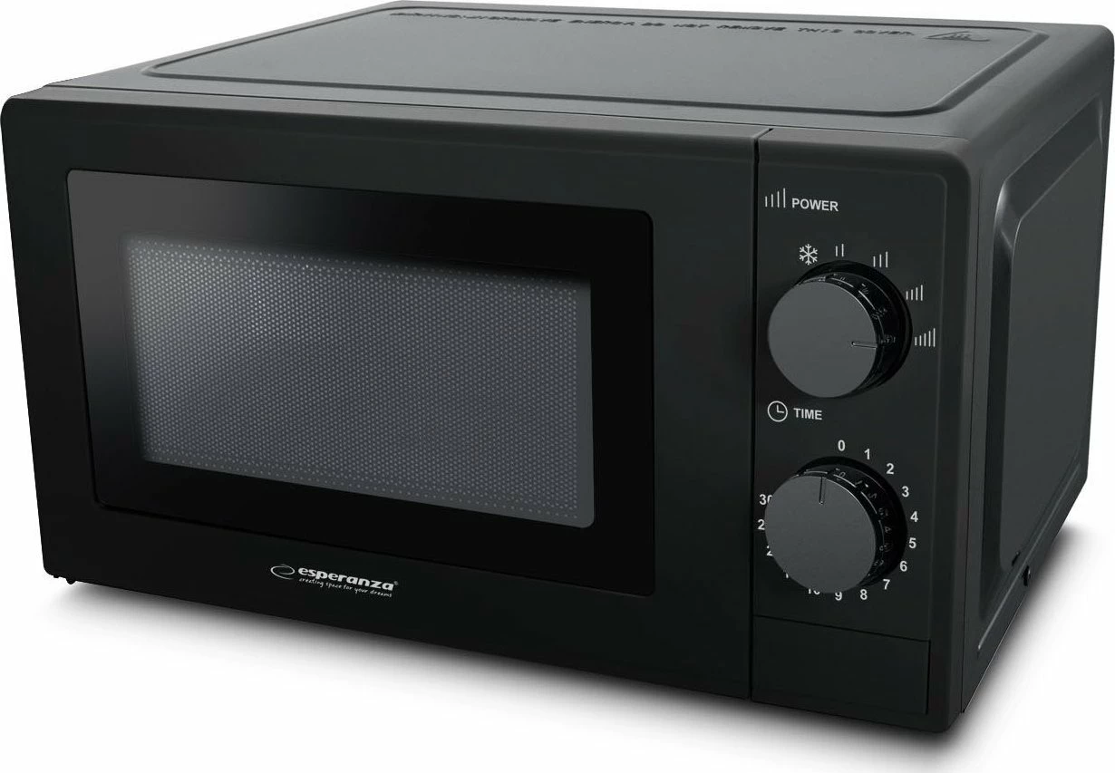Furrë me mikrovalë Esperanza Estofado EKO011K 20 L 700 W e zezë
