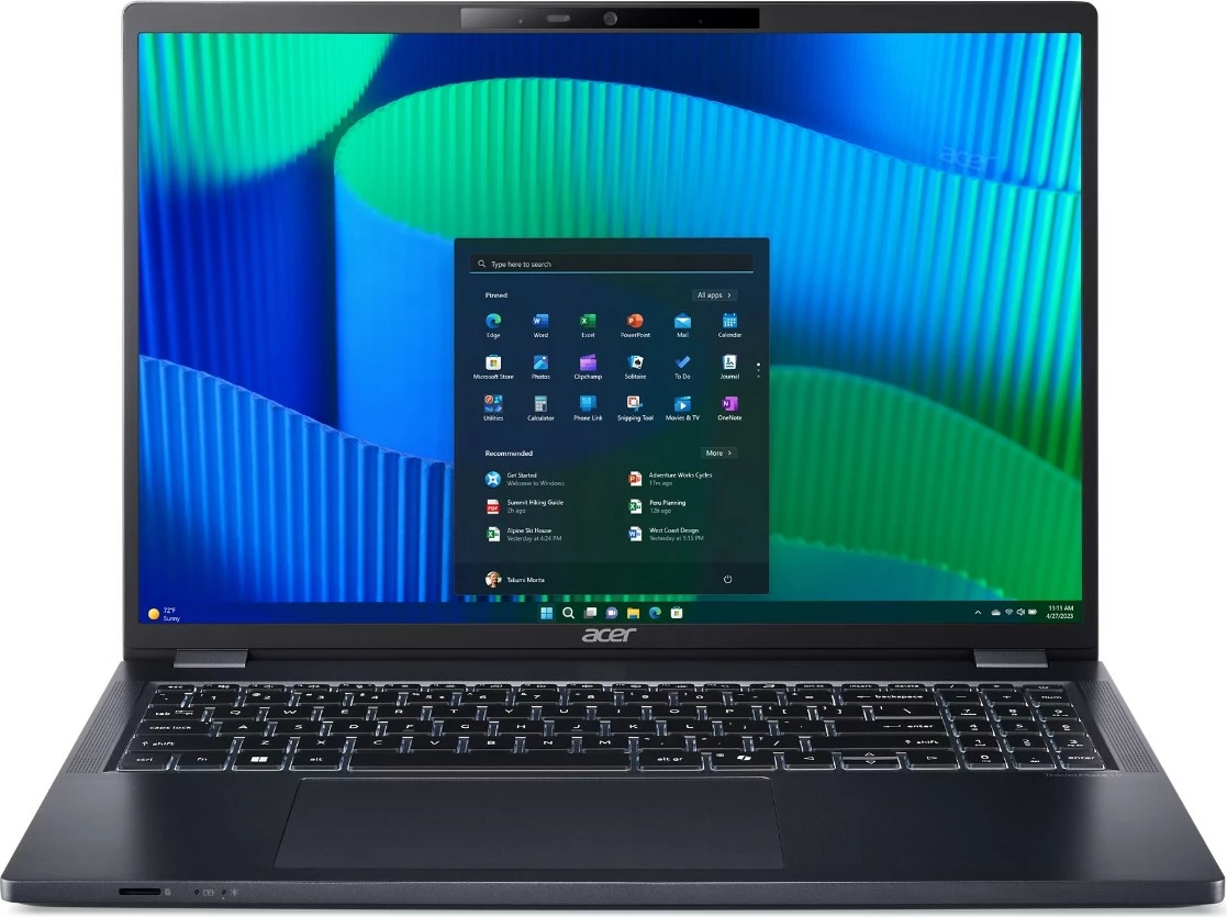 Laptop Acer TravelMate P4 TMP416-53-TCO-59MM, Intel Core Ultra 5, 16 GB RAM, 512 GB SSD, Windows 11 Pro