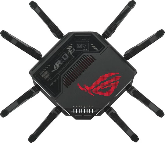 Router gaming ASUS ROG Rapture GT-BE98, Wi‑Fi 7 Quad‑Band, 2x 10GbE, 6 porte LAN, i zi