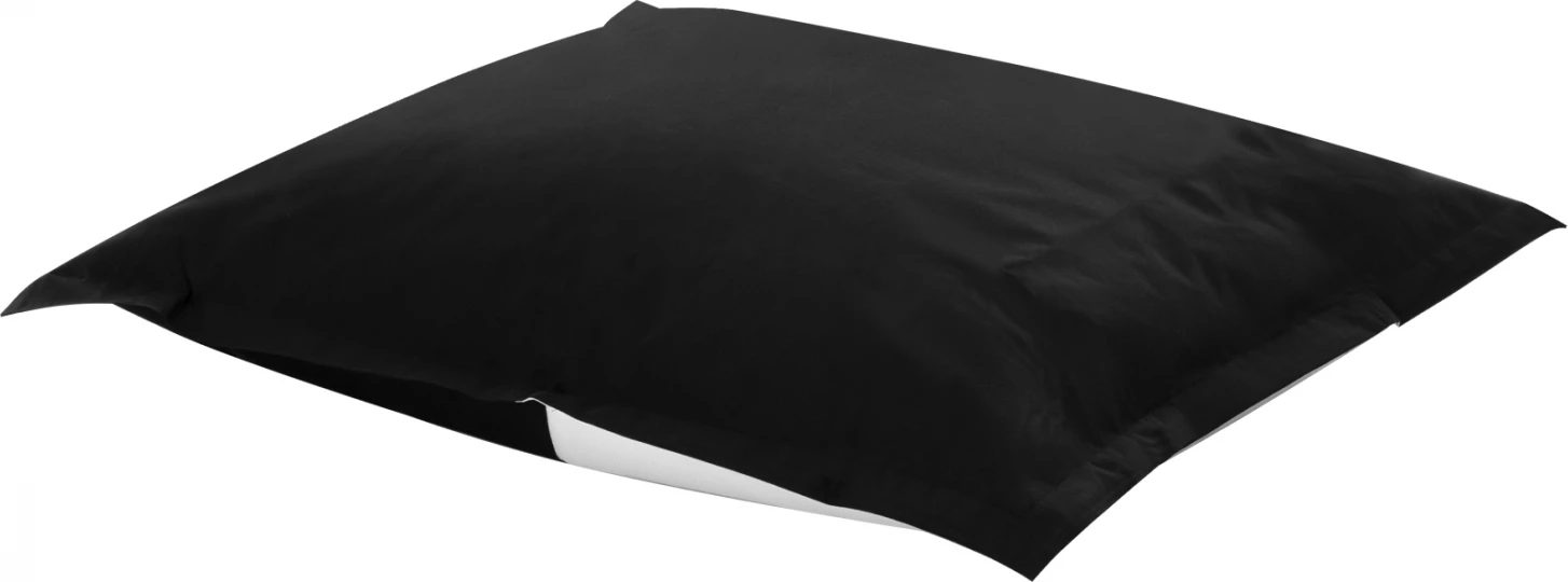 Pouf Bloom për plazh, ngjyrë e zezë, me mbrojtje UV, 125x145 cm