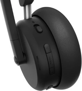 Kufje pa tela Lenovo 6550 Dual-Mode ANC, USB-A, Bluetooth 5.3, mikrofon me boom, 60h, e zezë