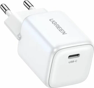 Karikues USB-C UGREEN Nexode 20W GaN II PD 3.0 (MPN 15324), i bardhë