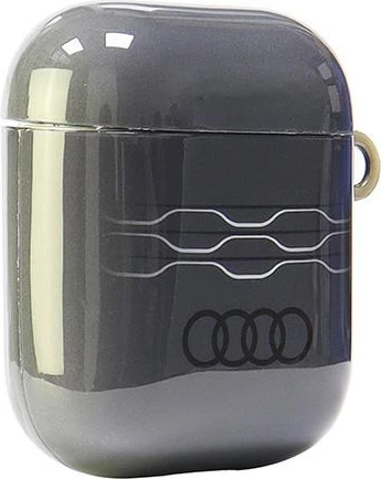 Mbështjellës Audi IML Geometric Pattern për AirPods 1/2, Gri