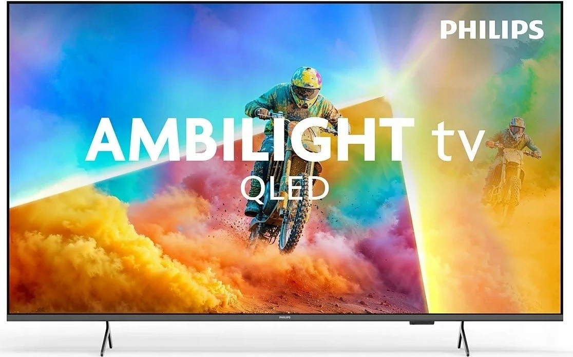 Televizor Smart Philips 65PQS8501/12 65" QLED 4K UHD Ambilight Titan OS, i zi
