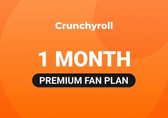 Crunchyroll Premium Fan Plan 1 Month  Global