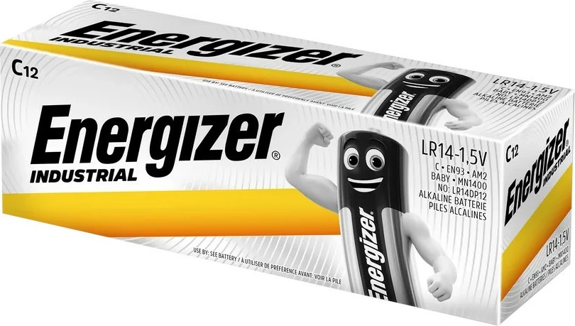 Bateri industriale Energizer D LR20, 1.5V, paketim 12 copë