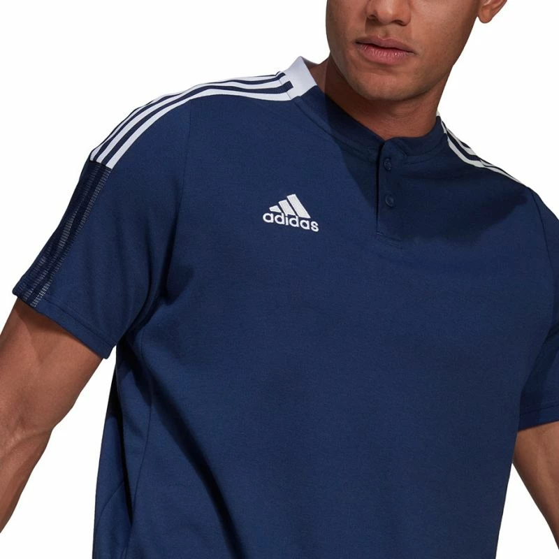 Maicë polo adidas për meshkuj, blu marin [Madhësia: S]
