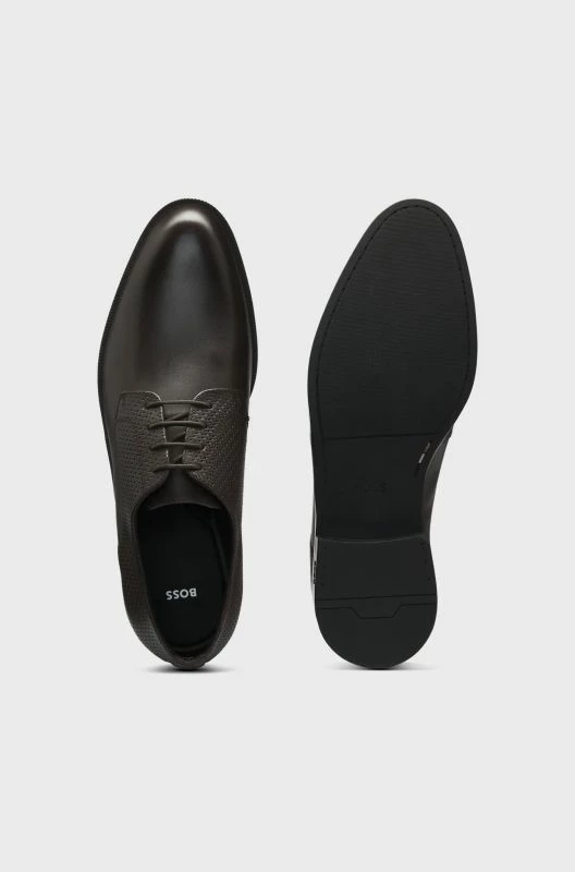 Këpucë formale Boss për meshkuj, të zeza