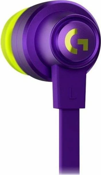 Kufje Logitech G333 981-000936 me kabllo, in-ear, 3.5mm + USB-C adapter, vjollcë