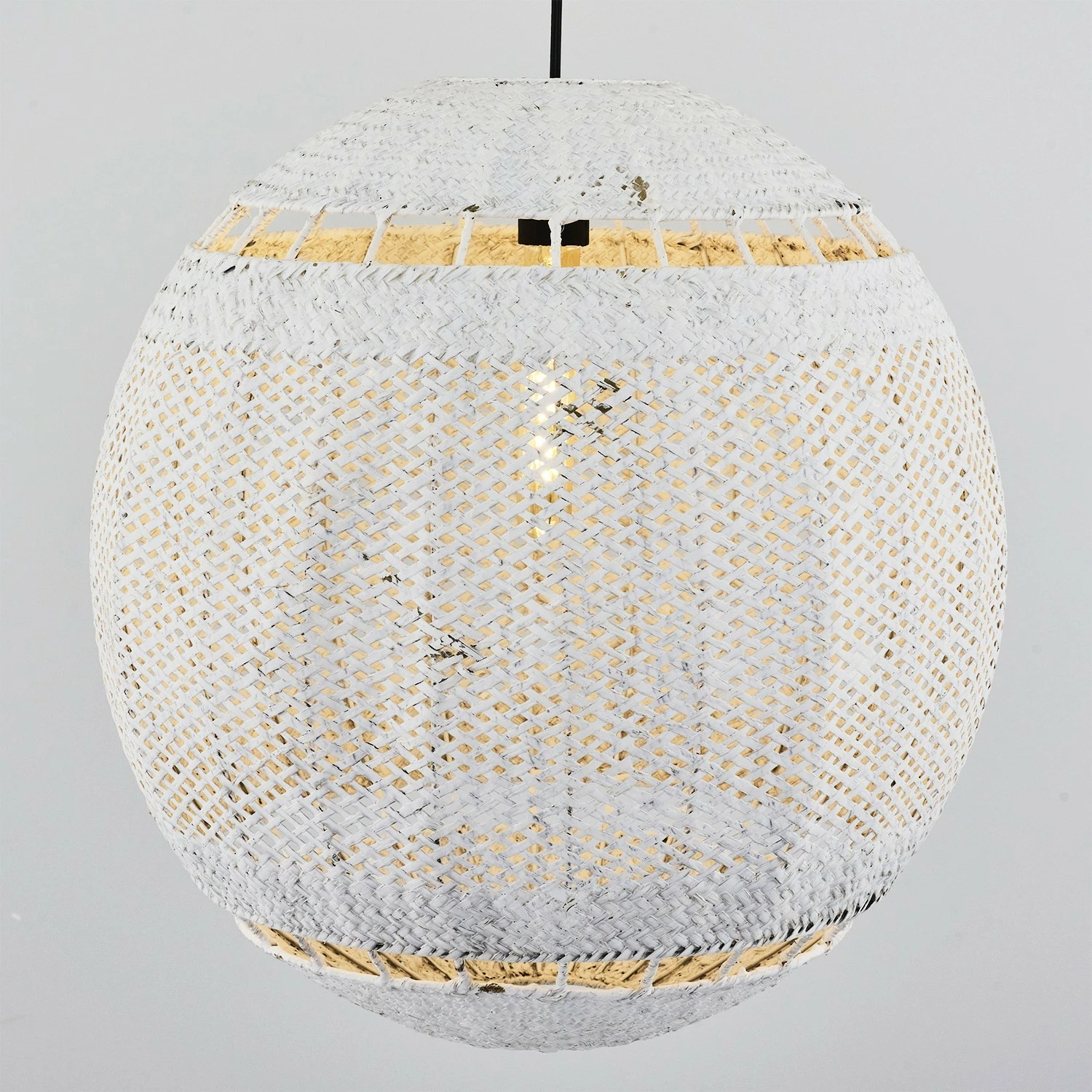 Llambë tavani Opviq, kapak ratan, trup plastik, e bardhë, 50x120cm, 4461-18-01