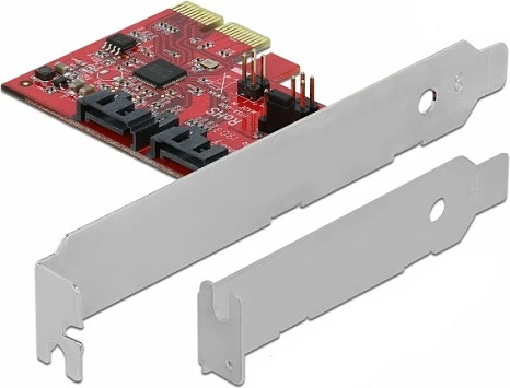 Kartë zgjerimi PCIe DeLOCK 90406, 2x SATA interne, RAID 1