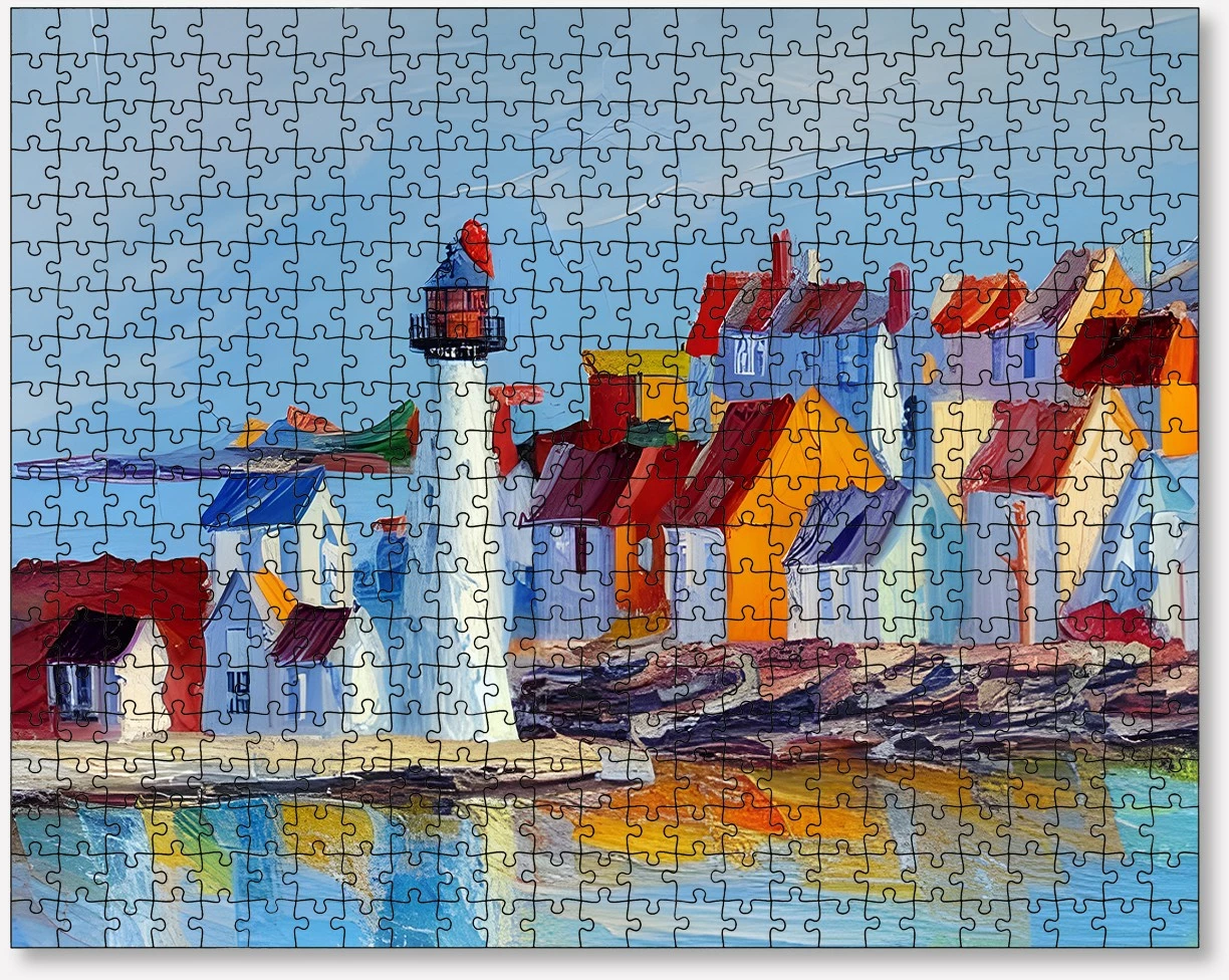 Puzzle 1000 copë, Evila Originals, shumëngjyrësh, PZL_0117_1000