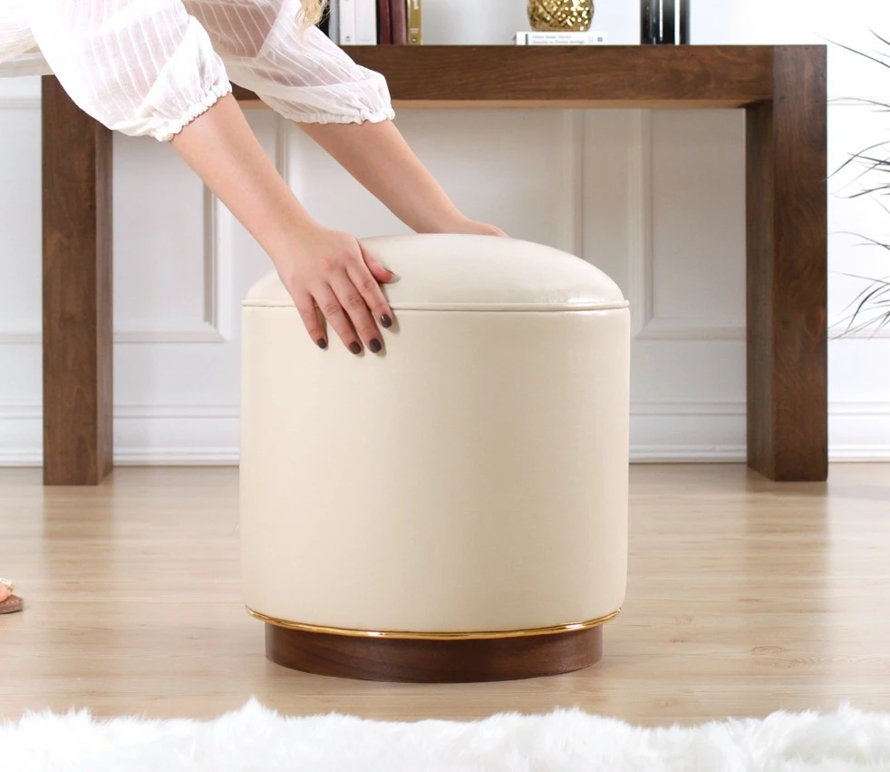 Puf Atelier del Sofa, Milotte, krem