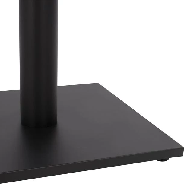 Bazë metalike ngjyrë e zezë mat 45x45x72 me rregullues FH438