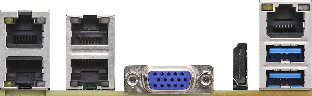 Pllakë amë ASRock B550D4ID-2L2T, mini ITX, Socket AM4, 4x LAN, për servera, e gjelbër