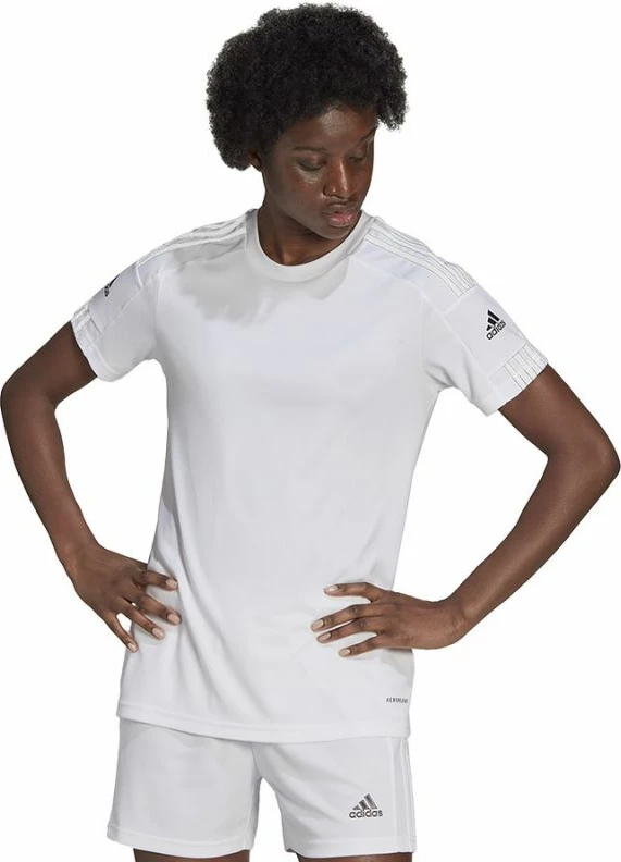 Fanellë për femra adidas, e bardhë