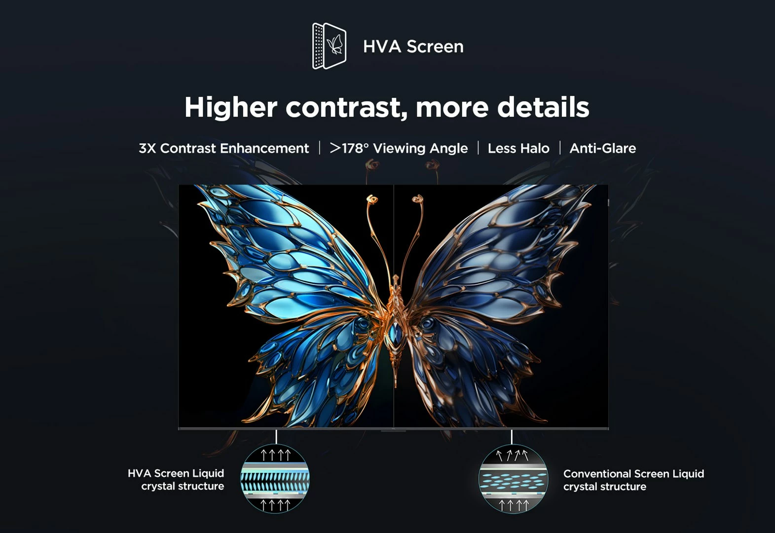 TV Smart TCL 43V6C, 43 inç, 4K Ultra HD, Wi-Fi, Metallic