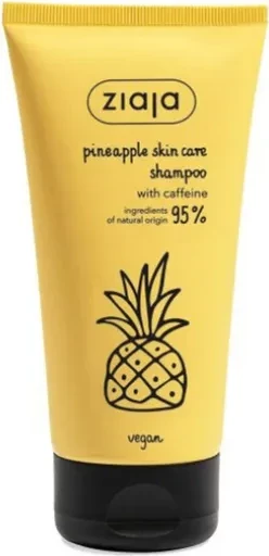 Shampo rigjeneruese Pineapple Skin Care Shampoo with Caffeine, 160 ml