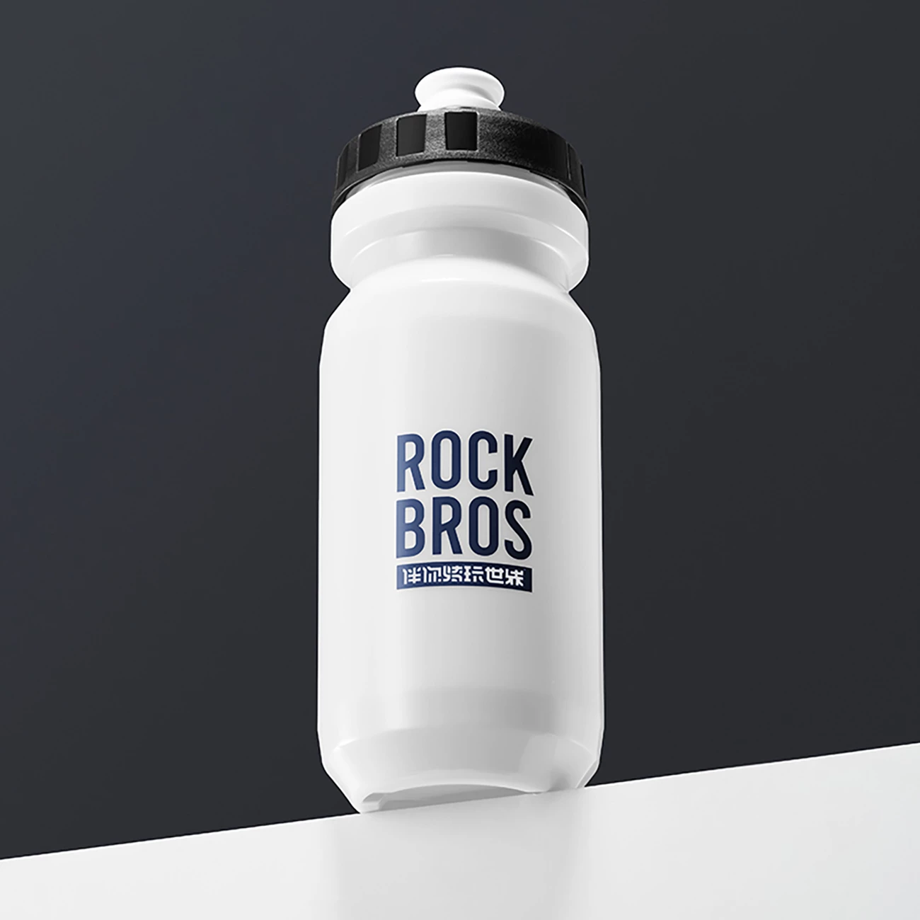 Bidon për biçikletë Rockbros 35210066004 600 ml, i bardhë