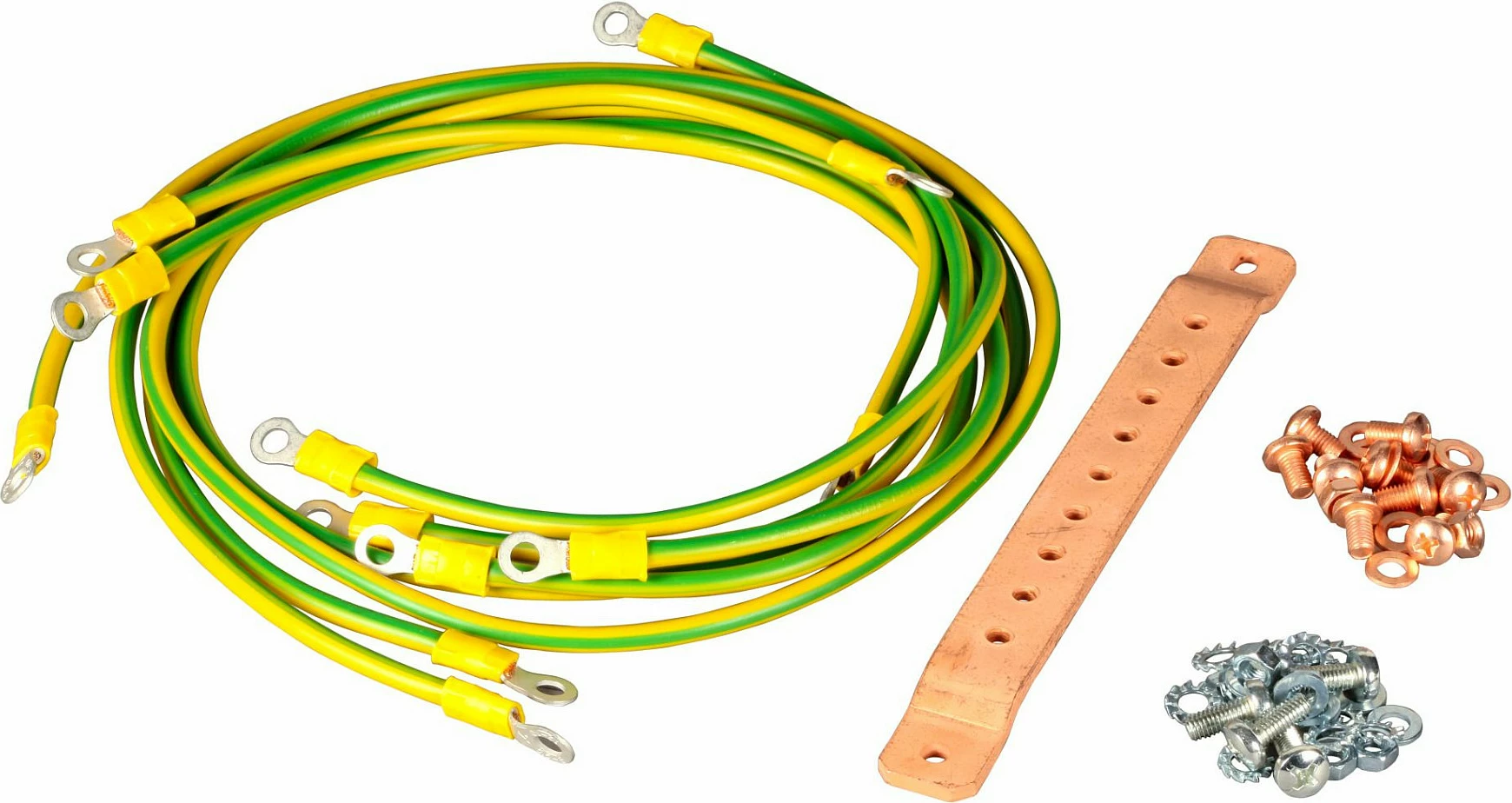 Set tokëzimi EFB Elektronik, për dollap rrjeti/server, i vogël, jeshil/verdhë