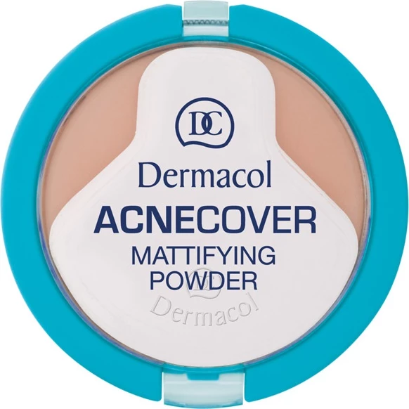 Pudër kompakte matifikuese Dermacol Acnecover 02 Shell 11g