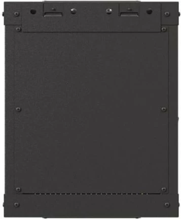 Kabinet RACK montim muri, Lanberg WF11-3306-10B, 10", 6U, 300x300 mm, derë xhami, IP20, ngjyrë e zezë