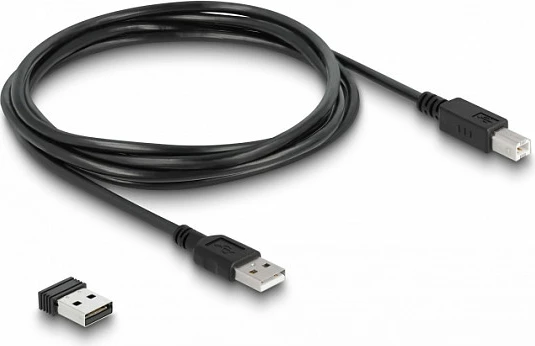 Skaner barkodi DeLOCK 1D/2D, Bluetooth 4.0, 2.4GHz, USB, i bardhë