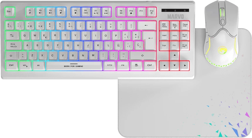 Set 3 në 1 MARVO CM310 WH EN