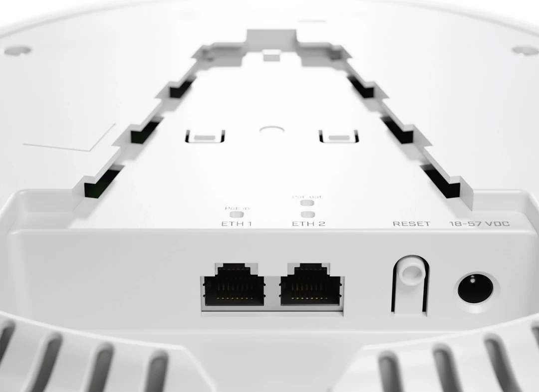 Router MikroTik cAP ax, 1774 Mbit/s, PoE, Bardhë