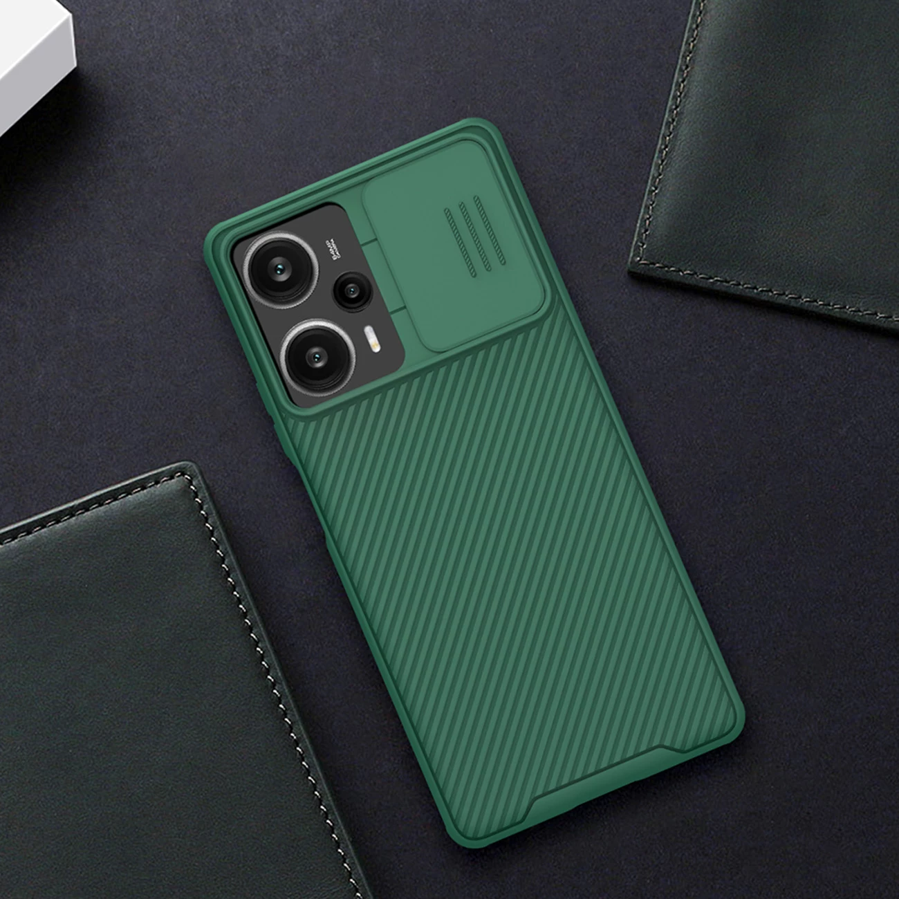 Mbështjellës Nillkin CamShield Pro për Xiaomi Redmi Note 12 Turbo / Poco F5, i zi