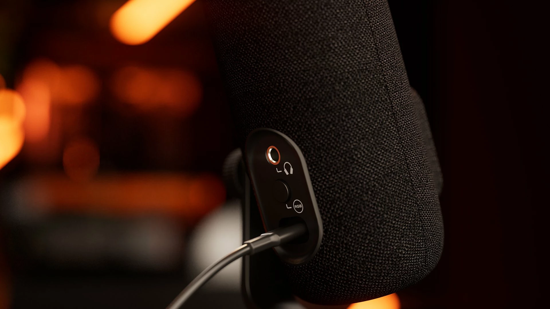 Mikrofon USB Krux Empy KRXC017, 24bit/96kHz, 4 mënyra regjistrimi, RGB, USB-C, i zi