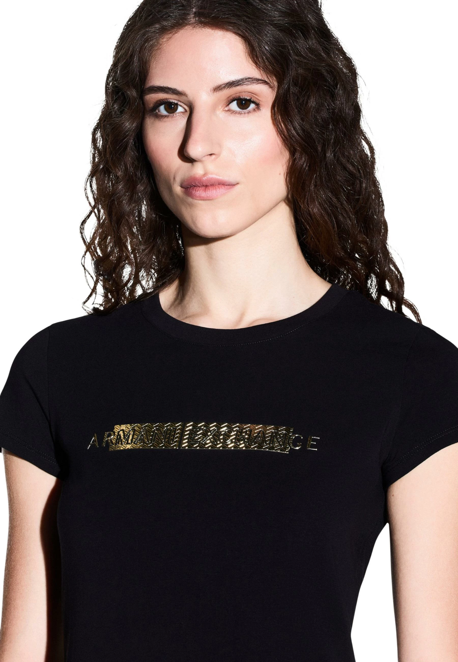 Maicë për femra Armani Exchange XW002811 AF16294, e zezë [Madhësia: S]