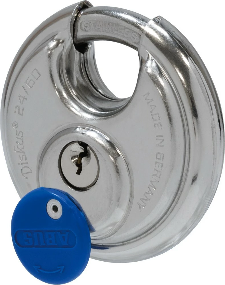 Dry Diskus ABUS 24IB/60 SL 7, çelik inox, weatherproof