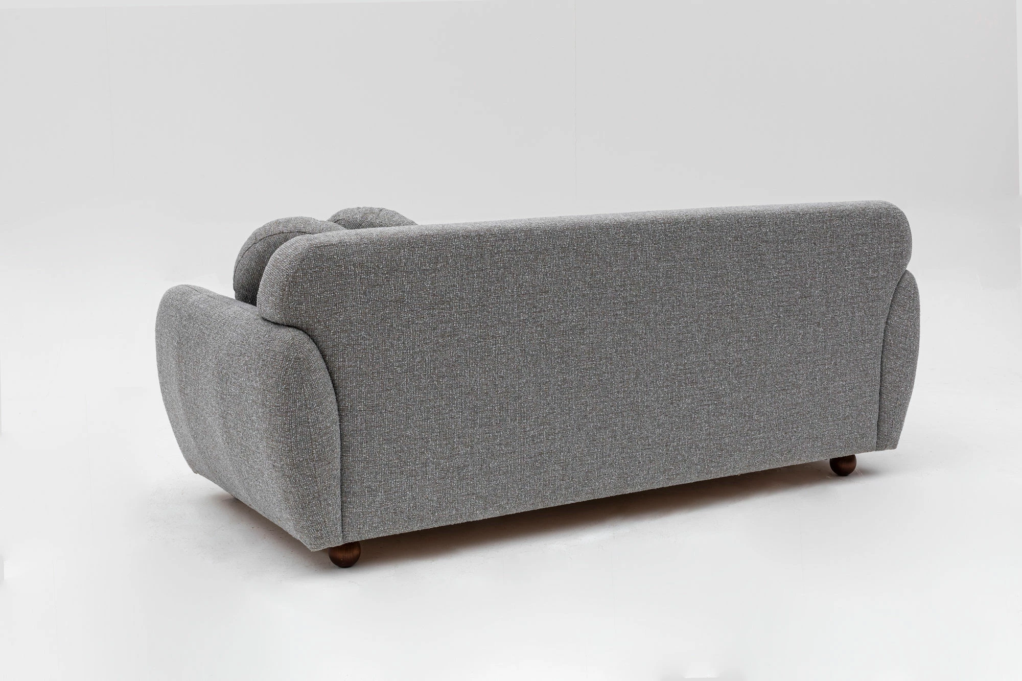 Divan treshe, ngjyrë gri e çelët, Atelier del Sofa, Eddy