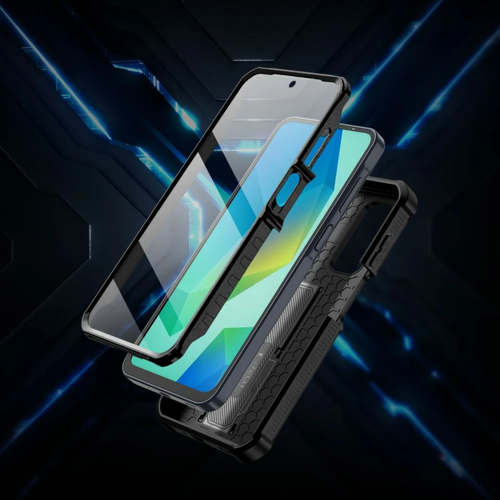 Mbështjellës Tech-Protect Kevlar Cam+ për Samsung Galaxy A16, i zi
