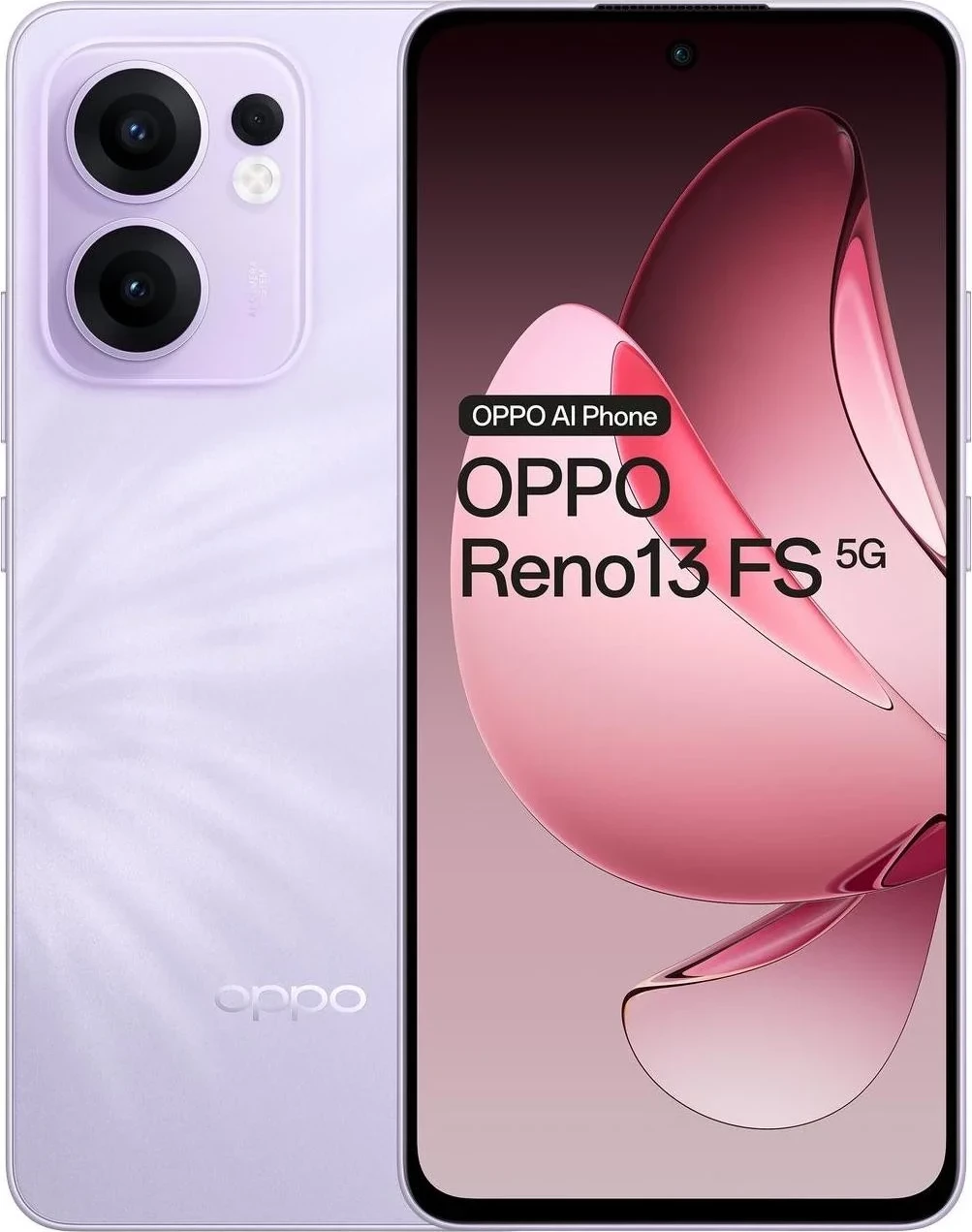 Celular OPPO Reno 13FS 5G, 12GB RAM, 512GB, fiolet