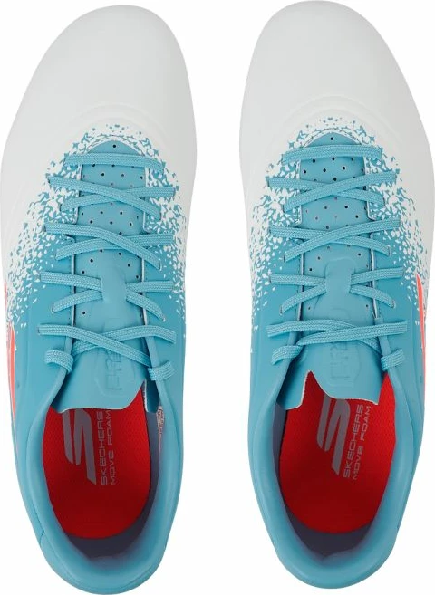Atlete futbolli Skechers Razor 1.5 Academy TF 252016 WTQP, bardh e kaltër