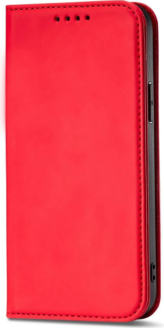 Mbështjellës Hurtel Magnet Card Case për iPhone 14, portofol, qëndrim, e kuqe
