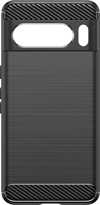 Mbështjellës Hurtel Carbon Case për Google Pixel 8 Pro, i zi