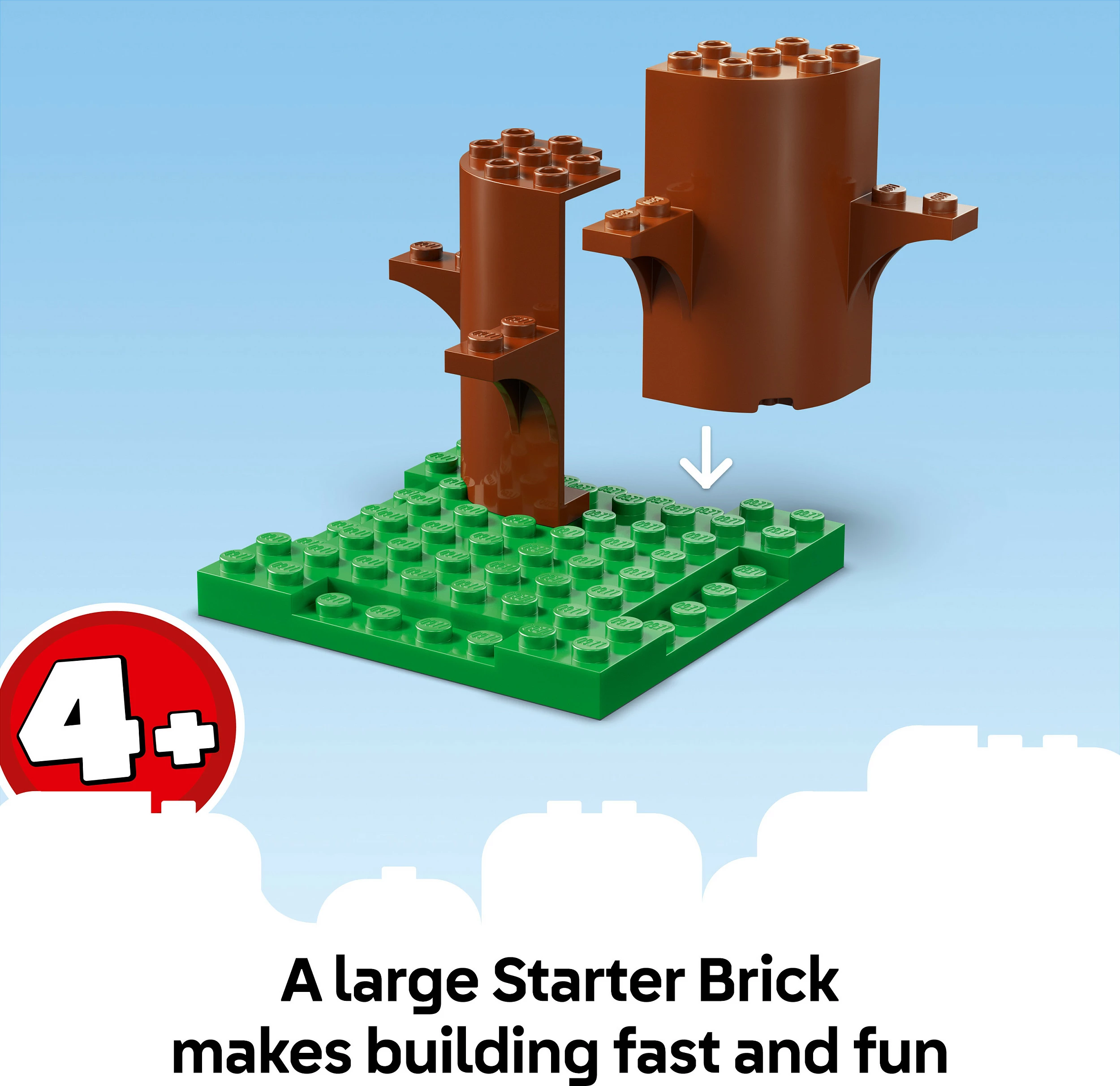 Set ndërtimi LEGO Bluey 11203 Bluey’s Family House, 382 copë, 4+, multikolor