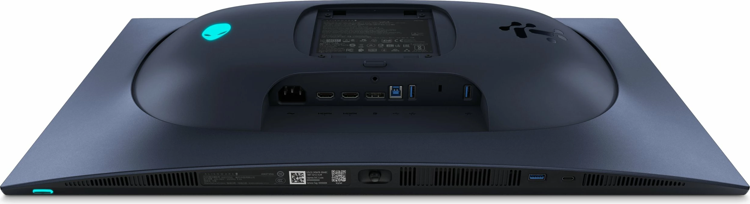 Monitor gaming Dell Alienware AW2725Q 27\" 4K UHD QD-OLED 240Hz (210-BQWV), i zi