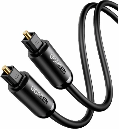 Kabllo optike Toslink audio UGREEN 70892 2 m, e zezë, paketim Polybag