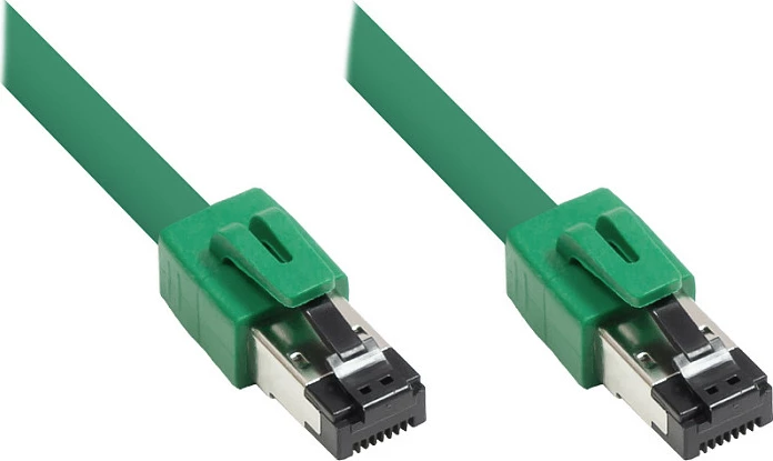 Kabllo rrjeti GoodConnections Cat8.1 S/FTP RJ45 1.5m 40Gbps, e gjelbër
