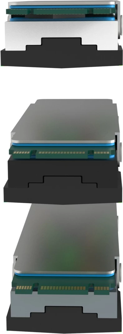 Ftohës SSD Xilence Performance A+ M2SSD Kühler ARGB XC401, i zi