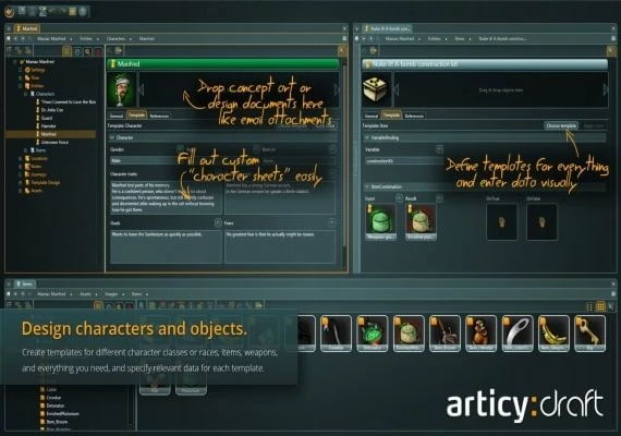 articy: draft 2 SE EN/DE/IT/RU/ES Global