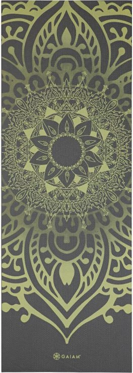 Joga mat GAIAM, për meshkuj dhe femra, e zezë