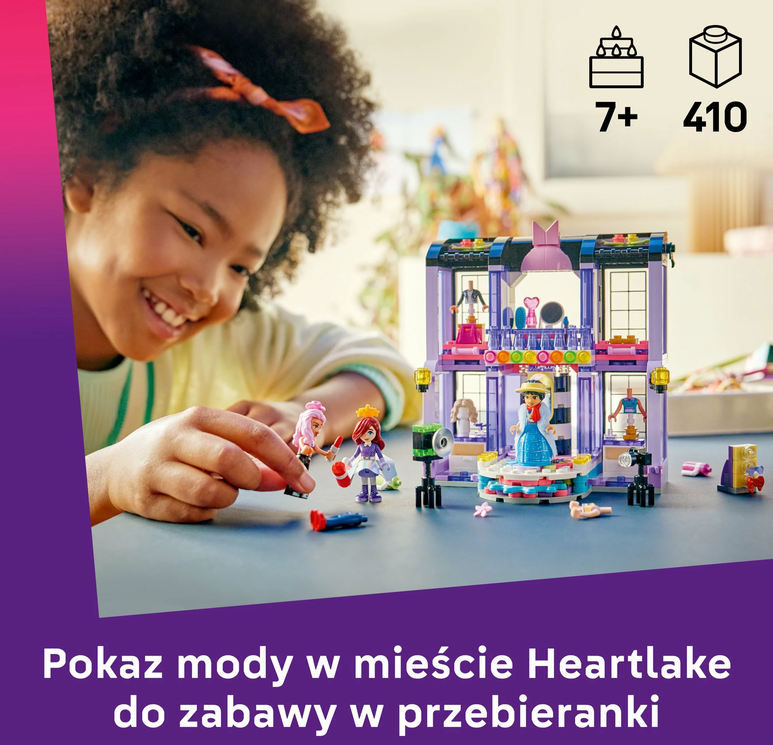 Set LEGO Friends Heartlake City Fashion Show 42685, 410 copë